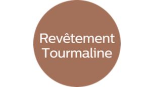 Revêtement en céramique tourmaline pour protéger vos cheveux