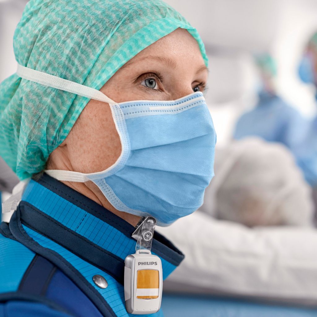 Hospital-affiliated Cardiovascular Nurse in SymphonySuite Cath Lab Forward Looking