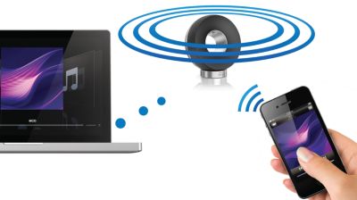 Riproduci la musica in streaming con la tecnologia wireless AirPlay