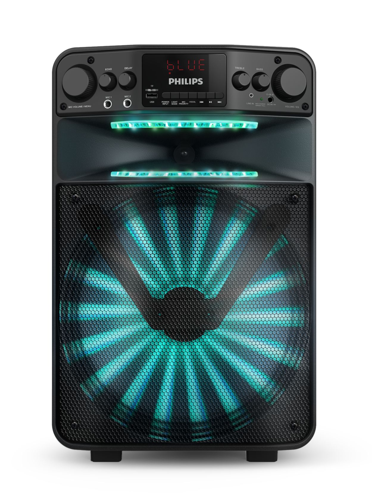 Parlante Bluetooth Philips Party Speaker 12″ 40W