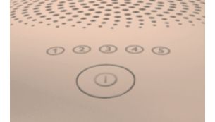 Cinco niveles de potencia de luz ajustable