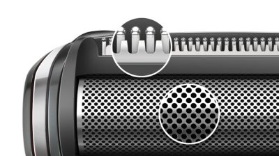 Confidently trim or shave all body zones