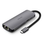 Hub USB-C 3.0 mở rộng đến HUB mini 8 cổng