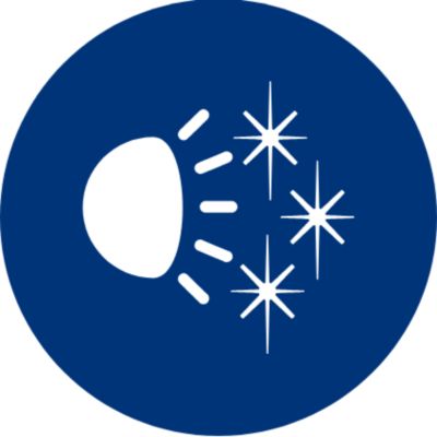 Concentrated power – Up to 400% brighter light