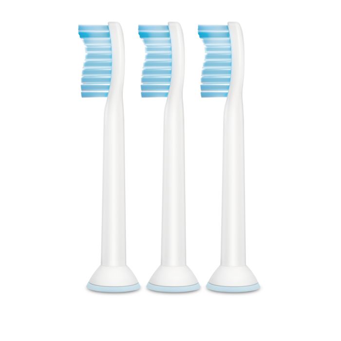 Sensitive Standard sonic toothbrush heads HX6053/66 | Sonicare