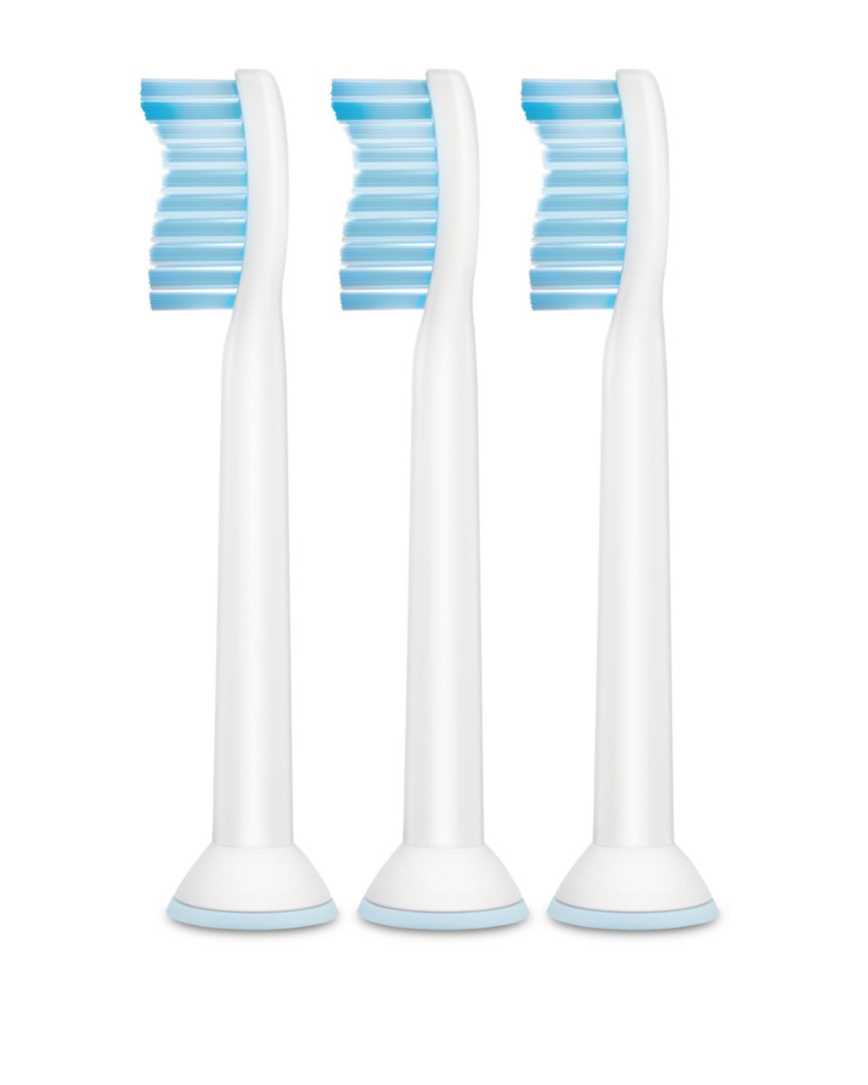 Sensitive Standard sonic toothbrush heads HX6053/66 | Sonicare