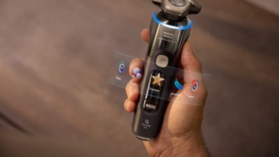 Norelco i9000 Prestige Ultra Wet&Dry Electric Shaver with SenseIQ Pro - thumbnail 6
