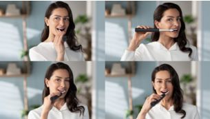 Optimize your brushing with SmarTimer and QuadPacer