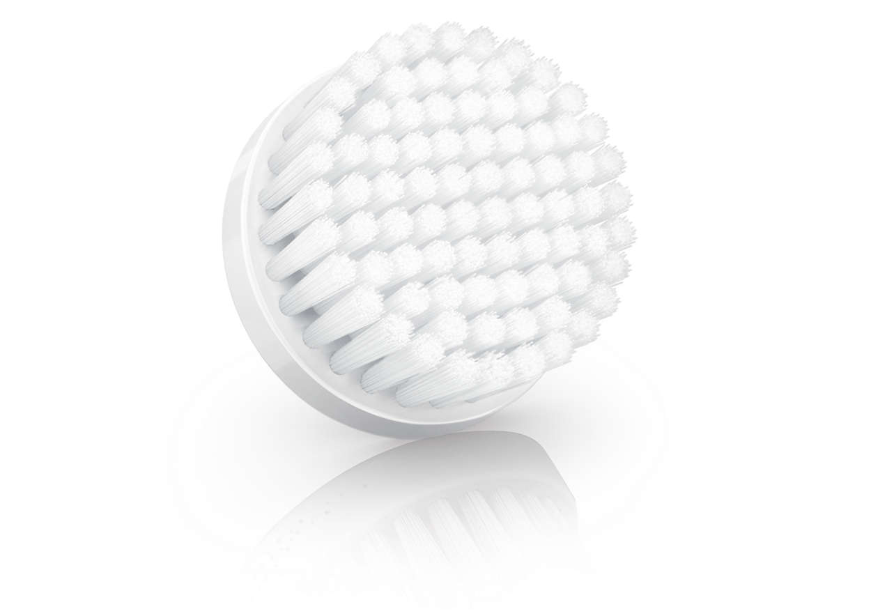 Replacement brush head for normal skin