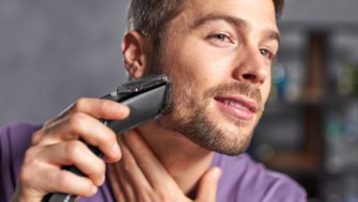 Einfacher und gleichmäßiger Haarschnitt