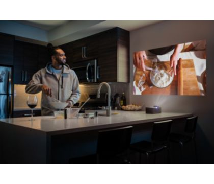 Sagemcom lanza Philips Screeneo, un proyector de distancia ultra corta •  CASADOMO