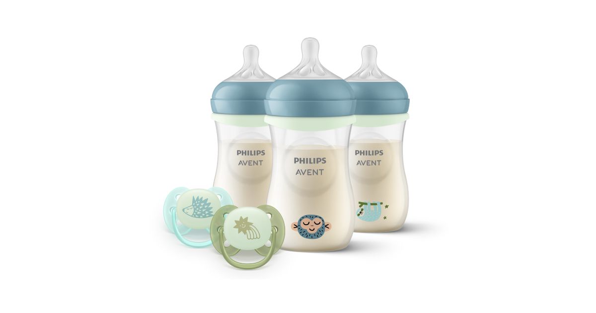 Avent Natural Response Nighttime Set Kit de regalo para bebé SCD838/20 ...