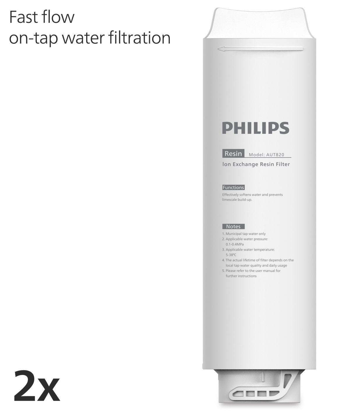 Effectively softens water