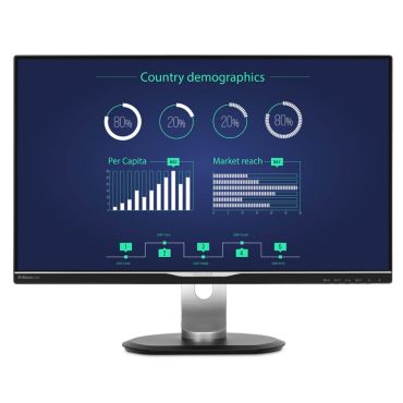 Brilliance LCD-monitor s postajo USB-C