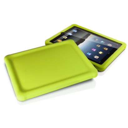 Case with raised design for a comfy grip