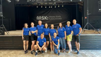 Philips employees in Łódź renovated a local community center.