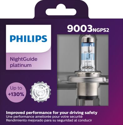 Philips Racing Vision GT200 (12V) - up to 200% more light - up to 20%  whiter light (3500-3600K) - MK LED