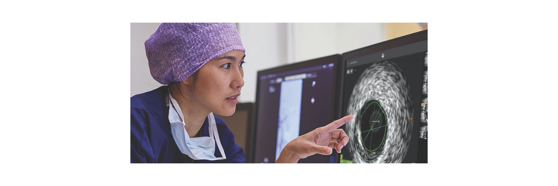 See clearly, Treat optimally with Coronary IVUS