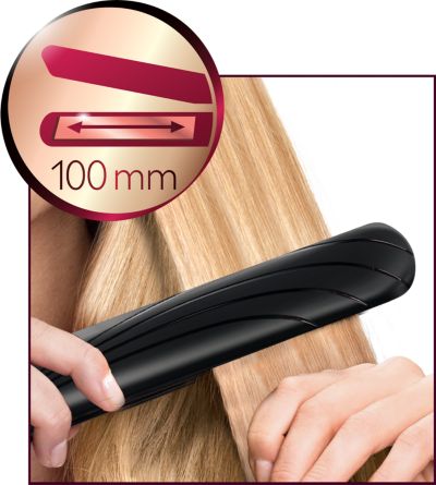 Placas largas para ofrecer un alisado rápido y fácil