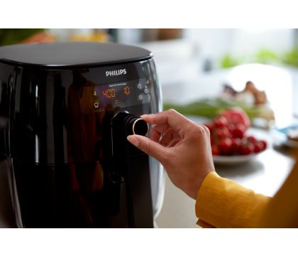 Philips Airfryer Avance Digital TurboStar Fry Healthy w/ 75% Less