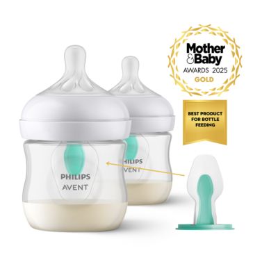 Philips Natural Response - Bottle Air Free Vent, Flow 2 Teat, 2 Pieces - Scy670/02 125Ml