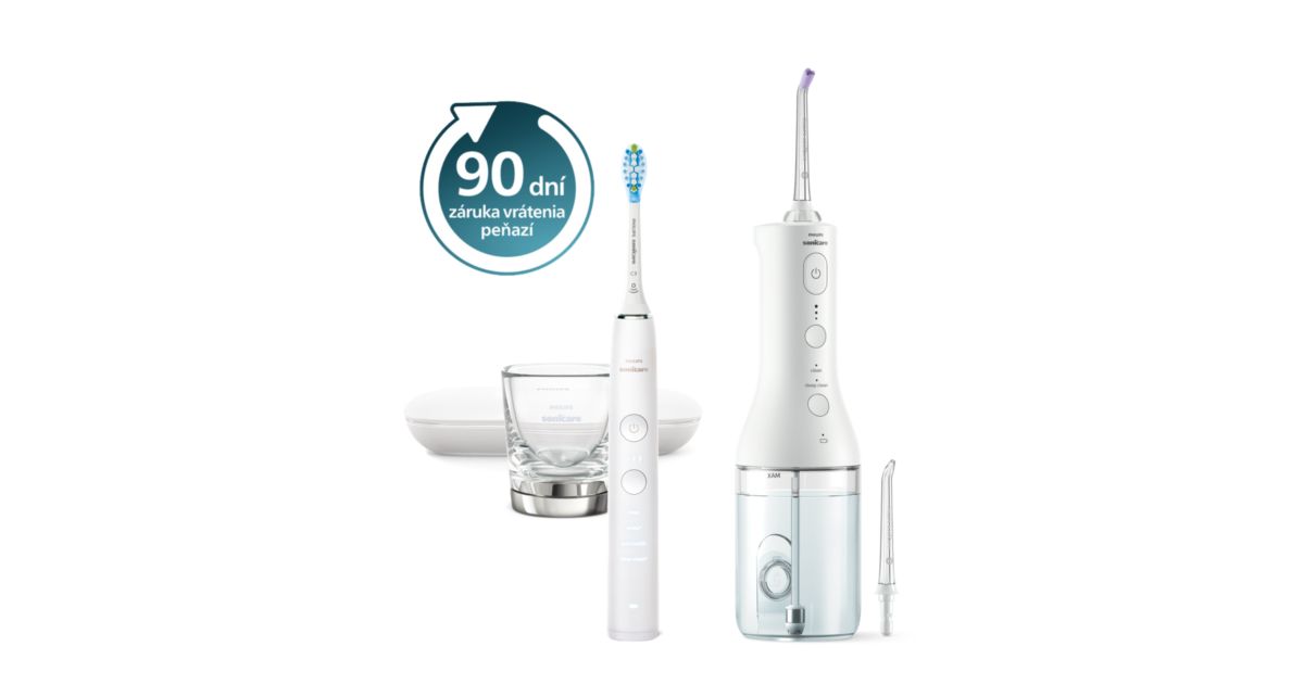 Philips Sonicare Cordless Power Flosser 9000 DiamondClean HX3886/41 - hlavný produktový obrázok Philips