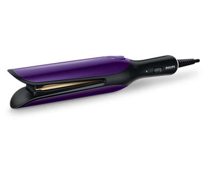 Easily straightens and creates waves