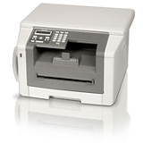 Laserfax med skrivare och telefon