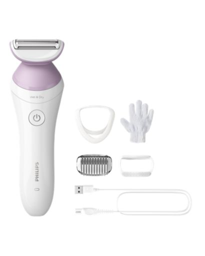 Lady Shaver Series 6000 Máy làm sạch lông cho nữ