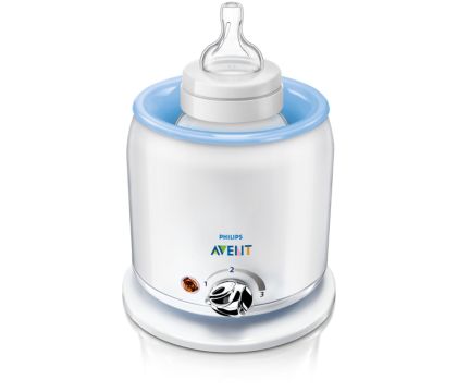 PHILIPS Avent Scf358/00 Scaldabiberon Per Un Riscaldamento Rapido E  Uniforme Di Latte E Alimenti Per Bambini, Bianco