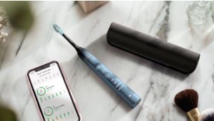 Sonicare-app til at guide og statusrapporter