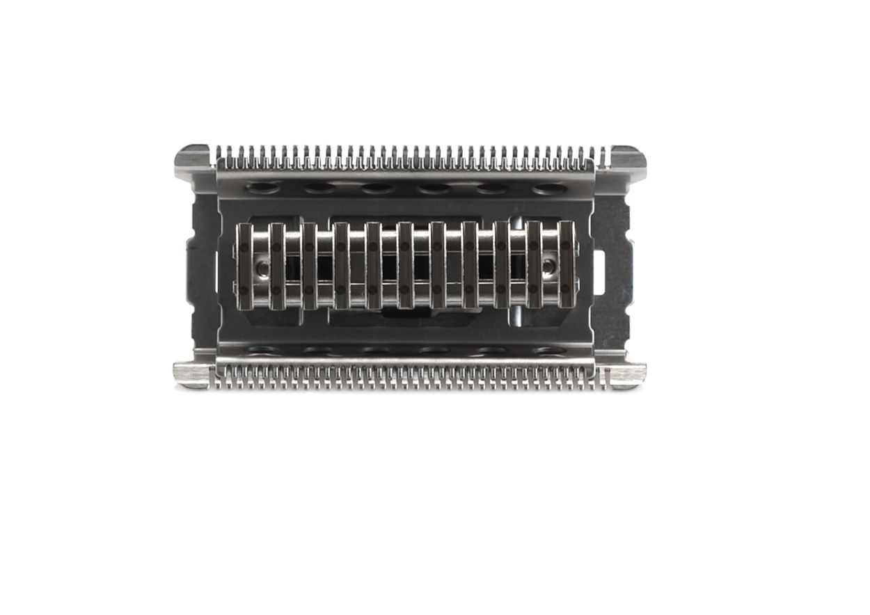 Replacement shaving head foil