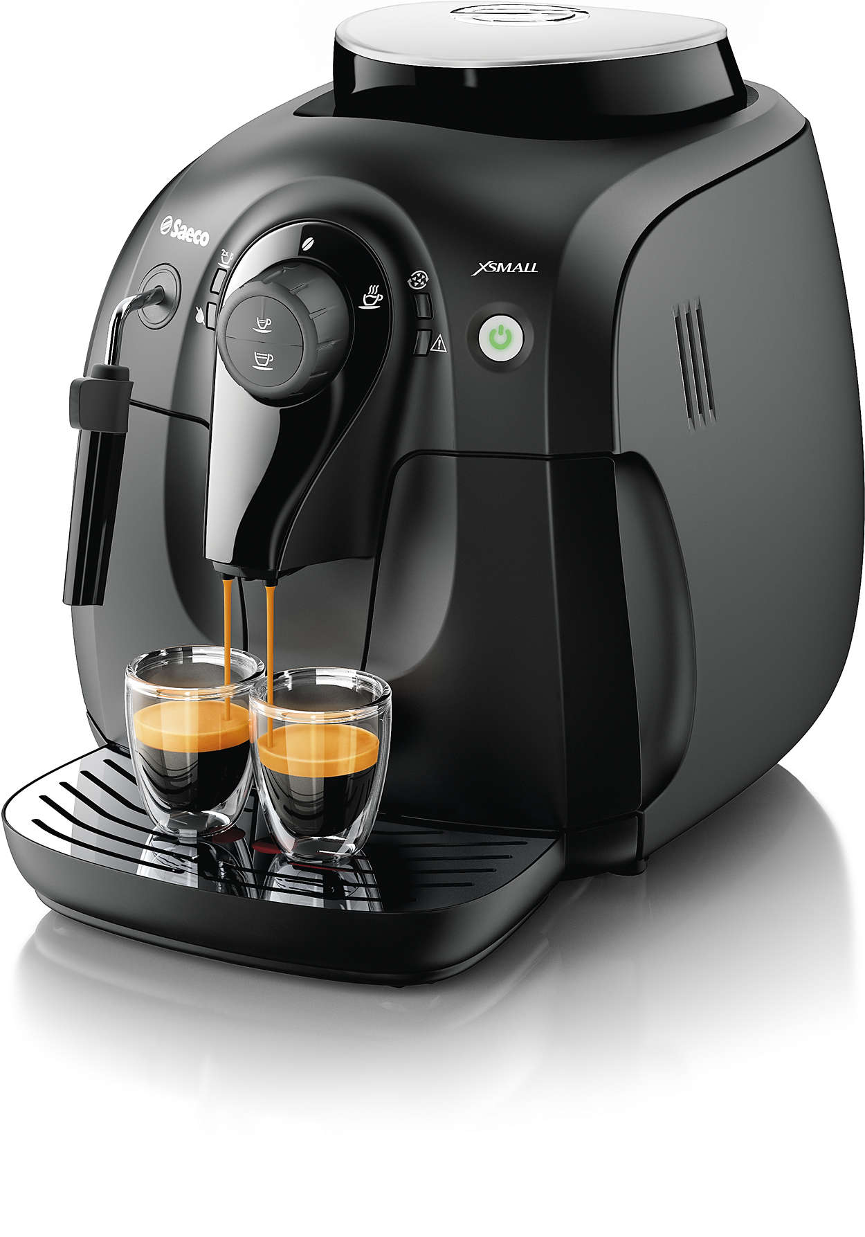 Erleben Sie das Aroma der Kaffeebohnen Ihres Lieblingskaffees.