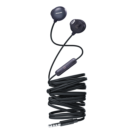 SHE2305BK/00 2000 series Hoofdtelefoon met oordopjes en microfoon