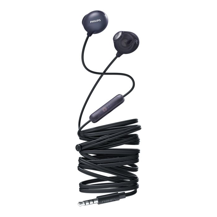 2000 series Earbud headphones with mic SHE2305BK 00 Philips