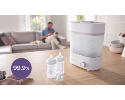 Tappaa 99,9 % bakteereista*