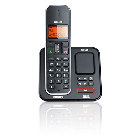 SE3651B/55 Perfect sound Teléfono inalámbrico con contestador