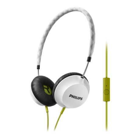 SHL5105WT/00 CitiScape Strada Headphones with mic
