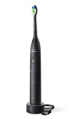Philips Sonicare 5500 Series - Elektrische Tandenborstel - Zwart - Wittere tanden - HX7111/01