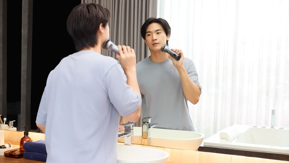 50 minutes of cordless shaving from a 1-hour charge