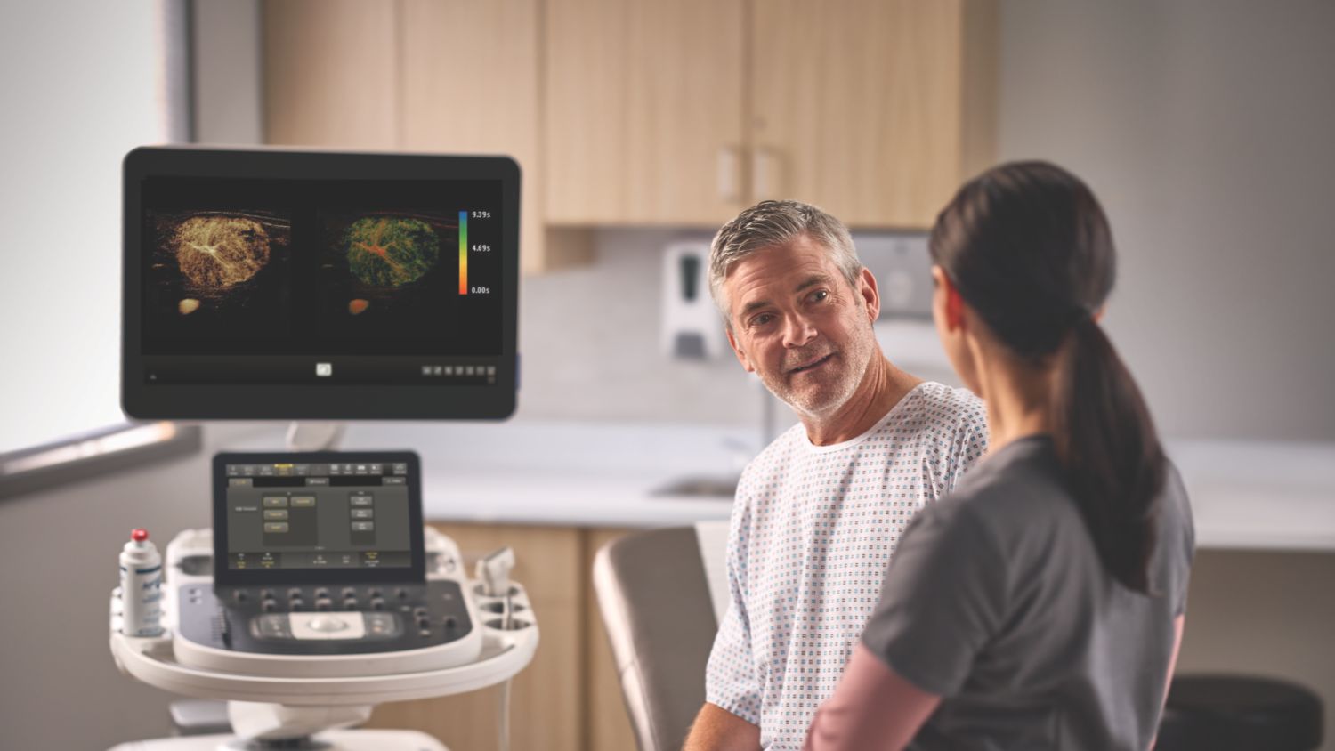 Clinician and patient