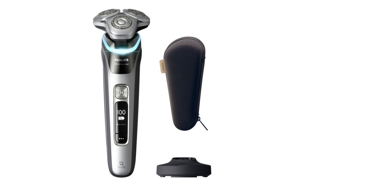 脱毛・除毛 PHILIPS i9000 Prestige XP9204/30 i9000 Prestige Wet & Dry Electric Shaver with SkinIQ XP9204/10