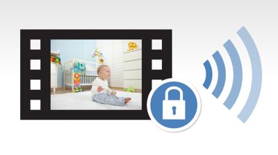 Video encrypted for secure connection