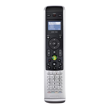 SRM7500/10  Multimedia Remote Control