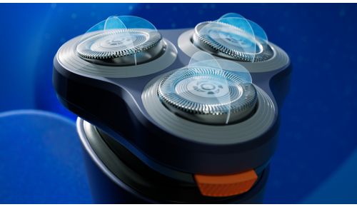 3D Floating Heads for a comfortable shave