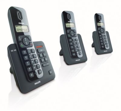 Draadloze Telefoon Met Antwoordapparaat SE1453B/22 | Philips