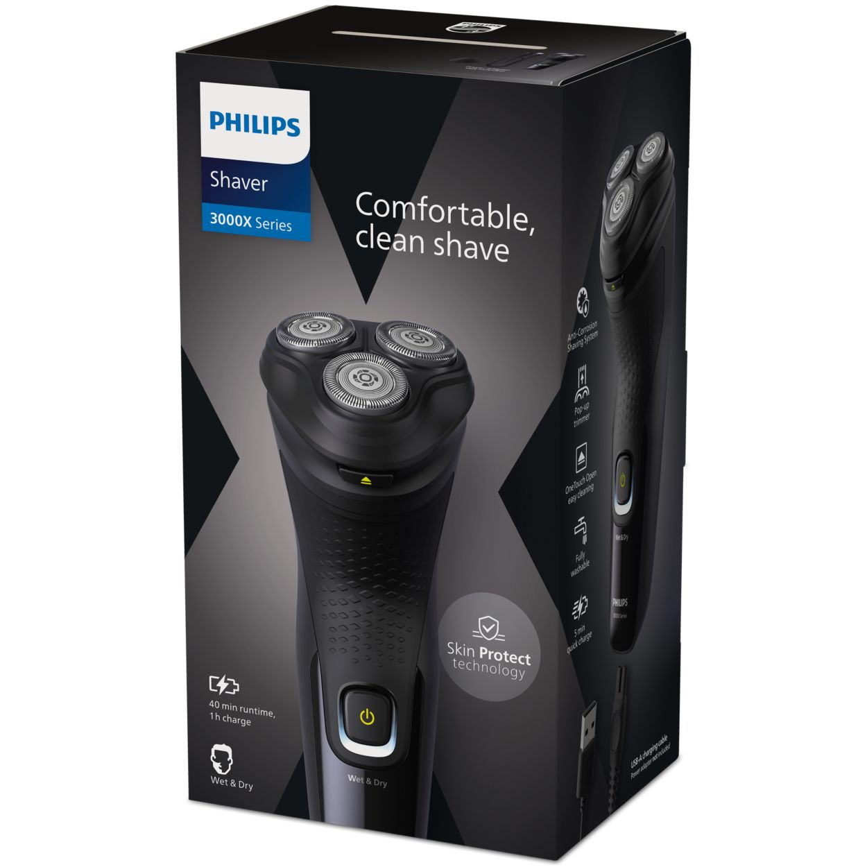 Philips Wet & Dry Electric Shaver 3000 - Free Delivery - Crosscraft