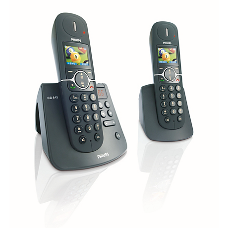 CD6452B/05  Cordless phone answer machine