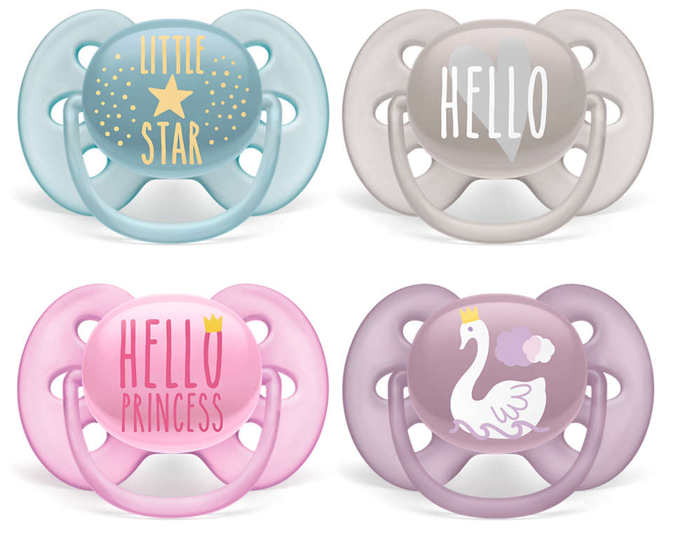 The softest soother for your baby's sensitive skin
