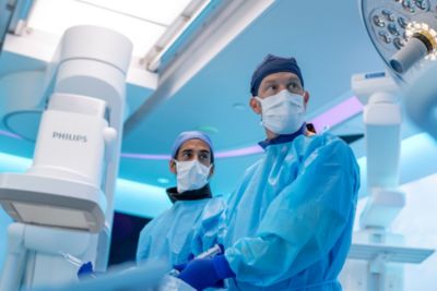 Sala interventistica con sistema Phiips Azurion